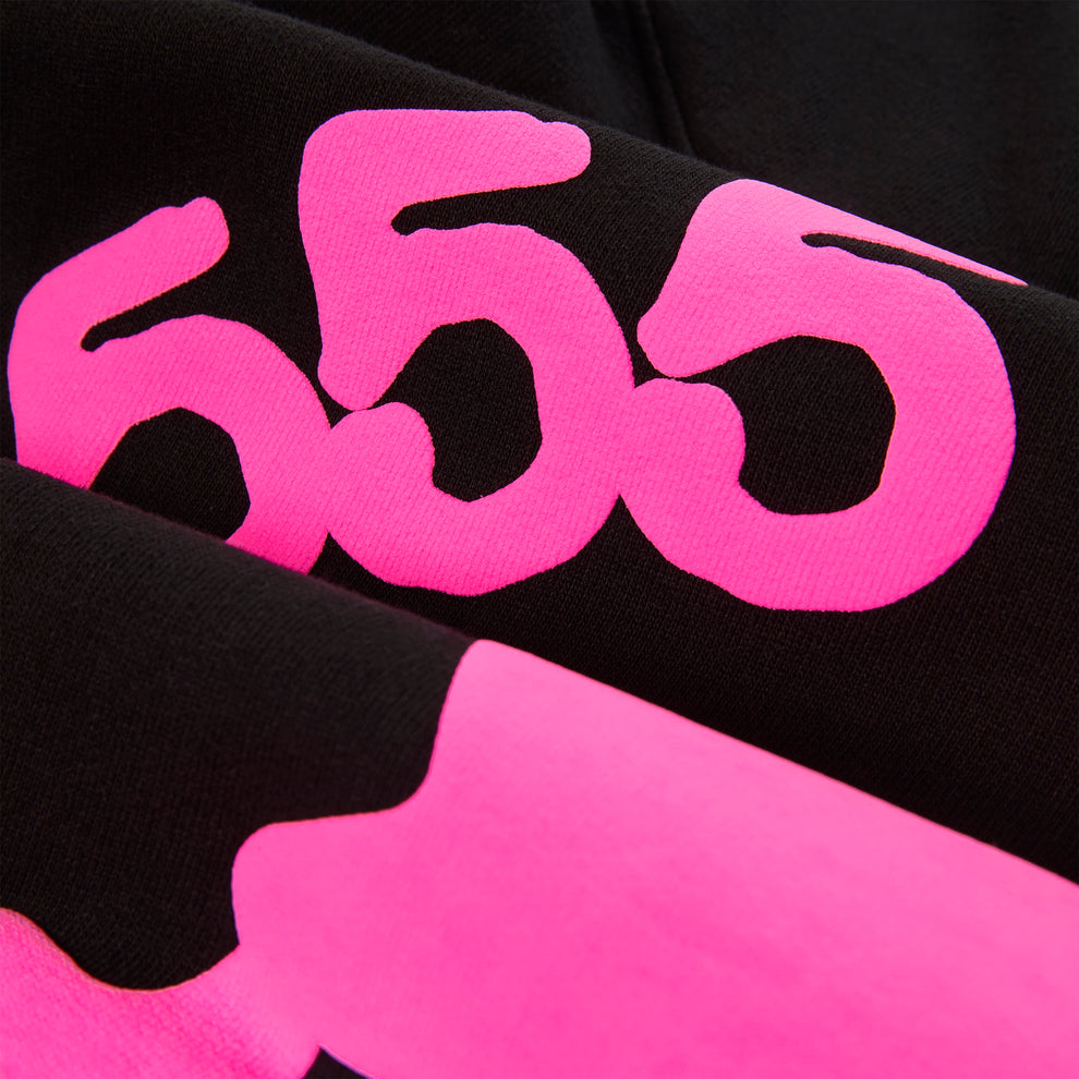 BLACK BELUGA ANGEL NUMBER HOODIE