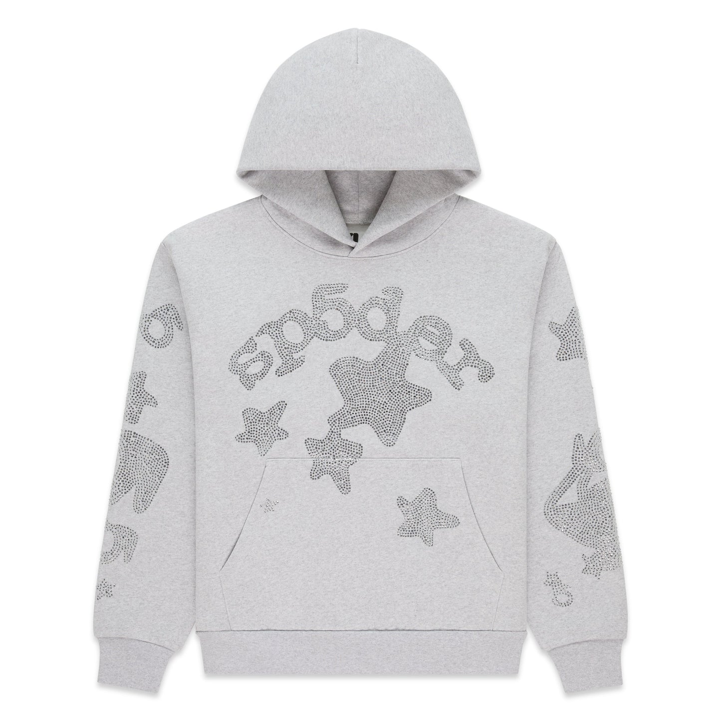 RHINESTONE BELUGA HOODIE