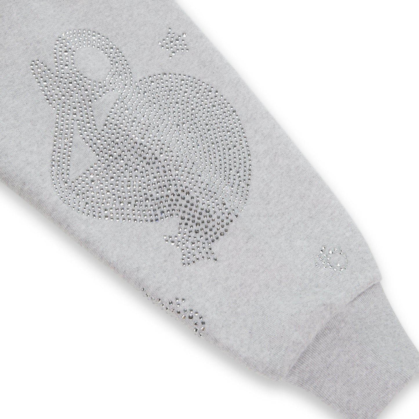 RHINESTONE BELUGA HOODIE