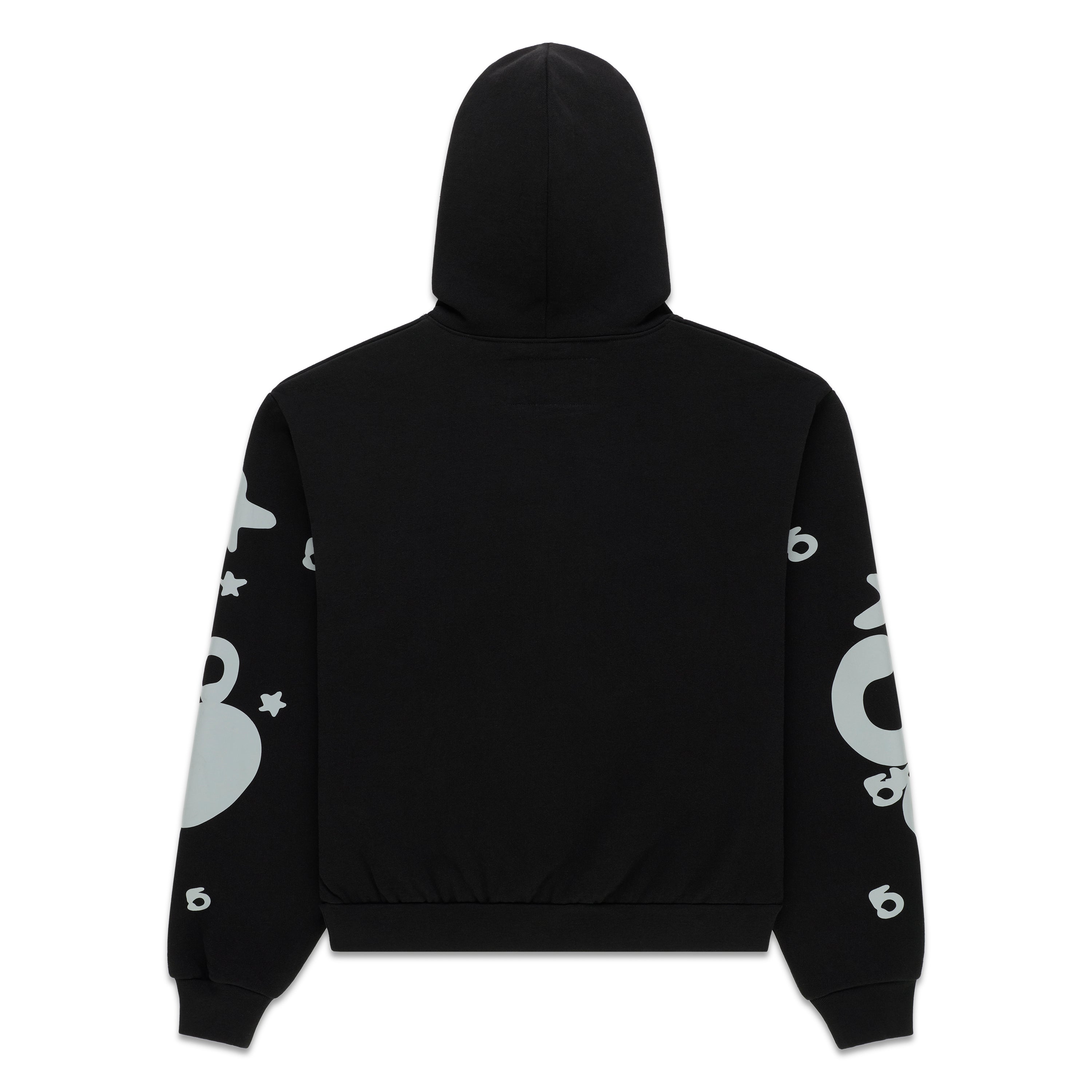 BLACK REFLECTIVE BELUGA HOODIE | SP5DER | KING SPIDER