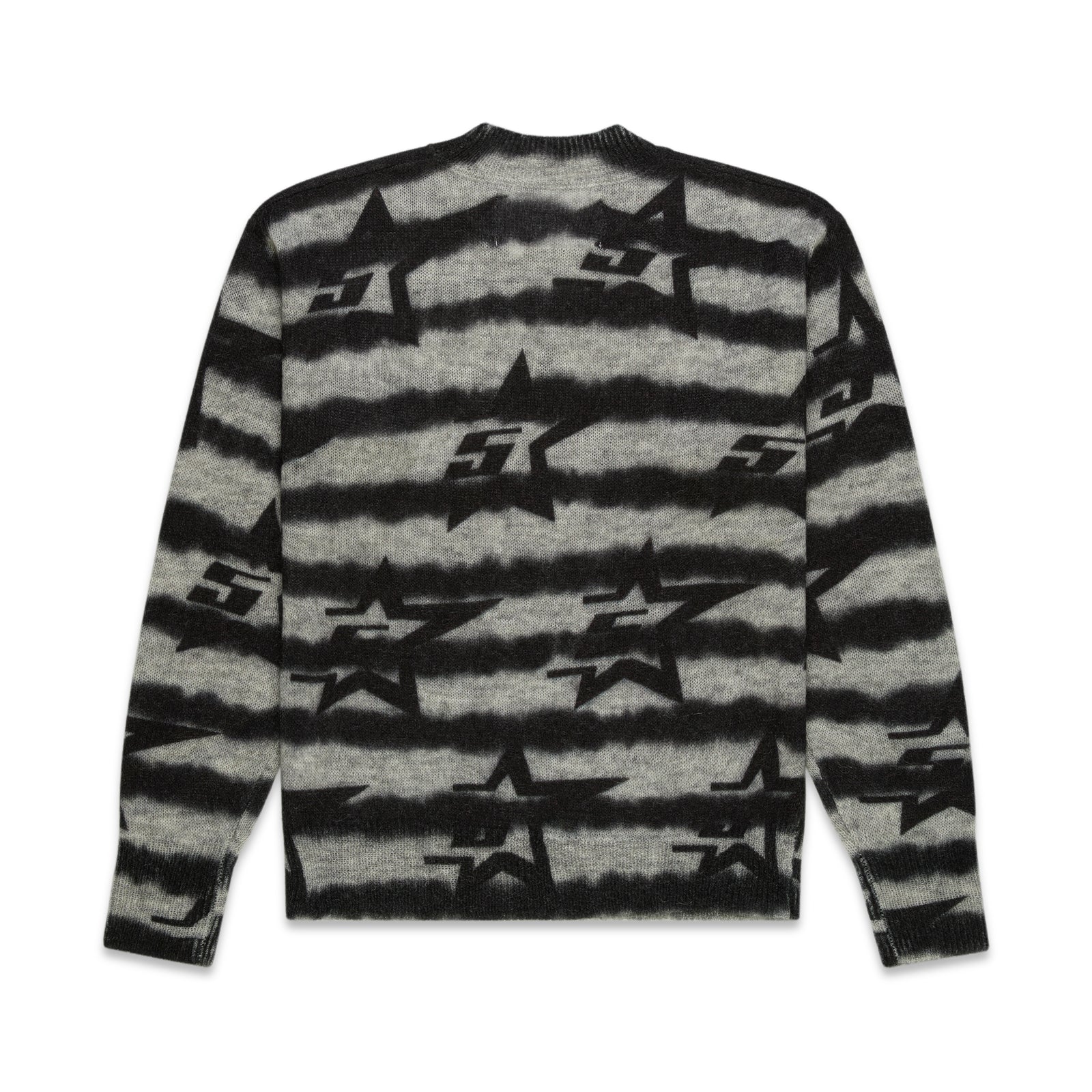 BLACK 5STAR MOHAIR SWEATER