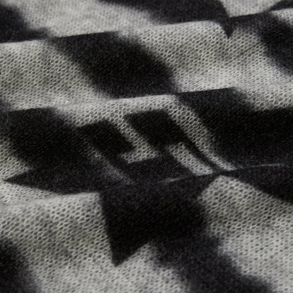 BLACK 5STAR MOHAIR SWEATER