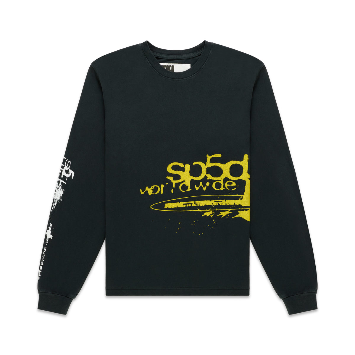 BLACK PURE ENERGY LONGSLEEVE | SP5DER | KING SPIDER
