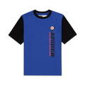 Blue and black ENGINEER TEE with "SPYDER WORLDWIDE ENGINEERING" graphic.