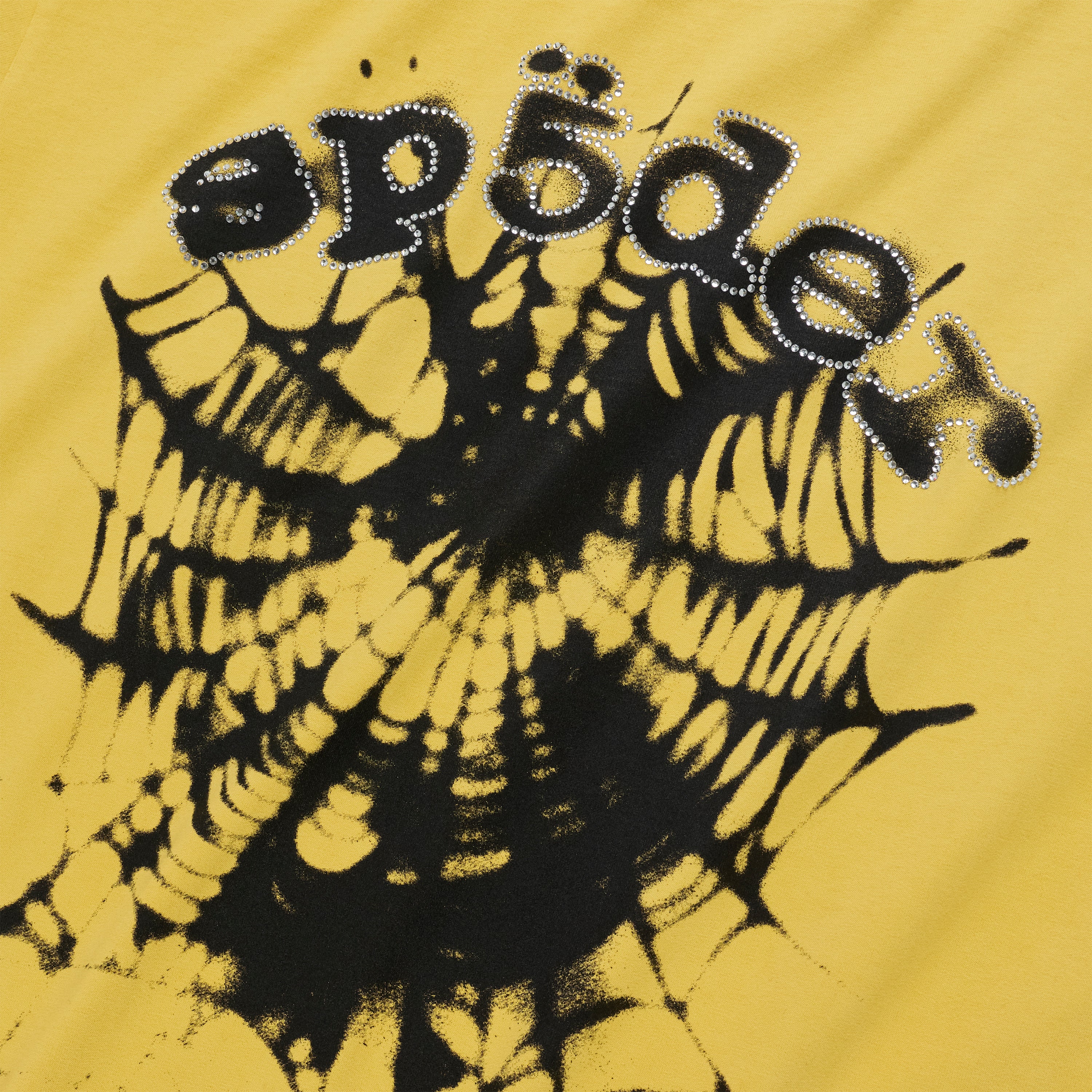 YELLOW SCATTERED OG WEB V2 TEE | SP5DER | KING SPIDER