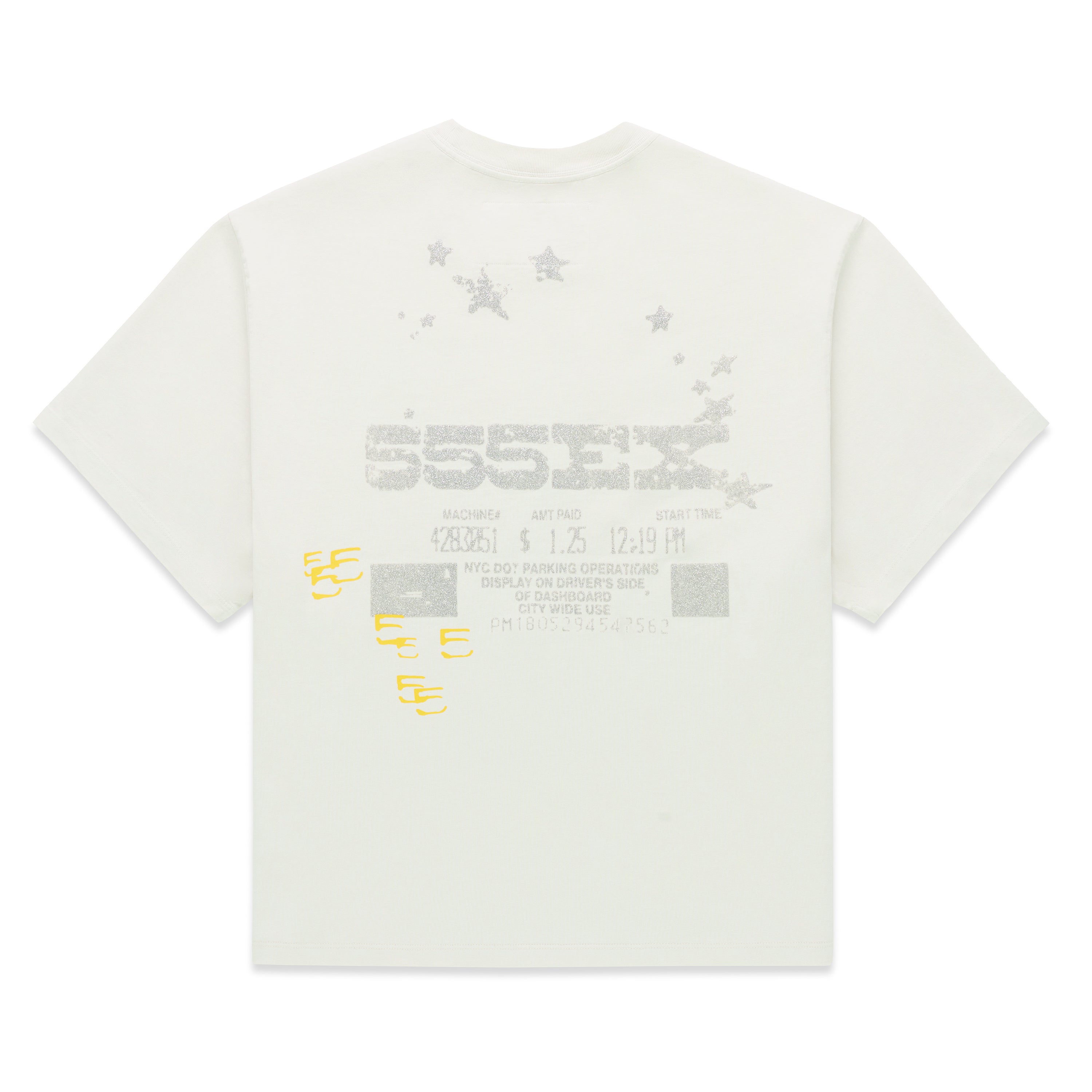 WHITE ANNIVERSARY TEE | SP5DER | KING SPIDER