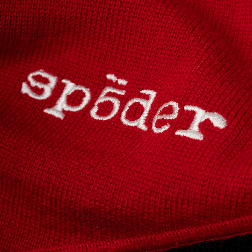 RED KNIT 5 TRACK PANT