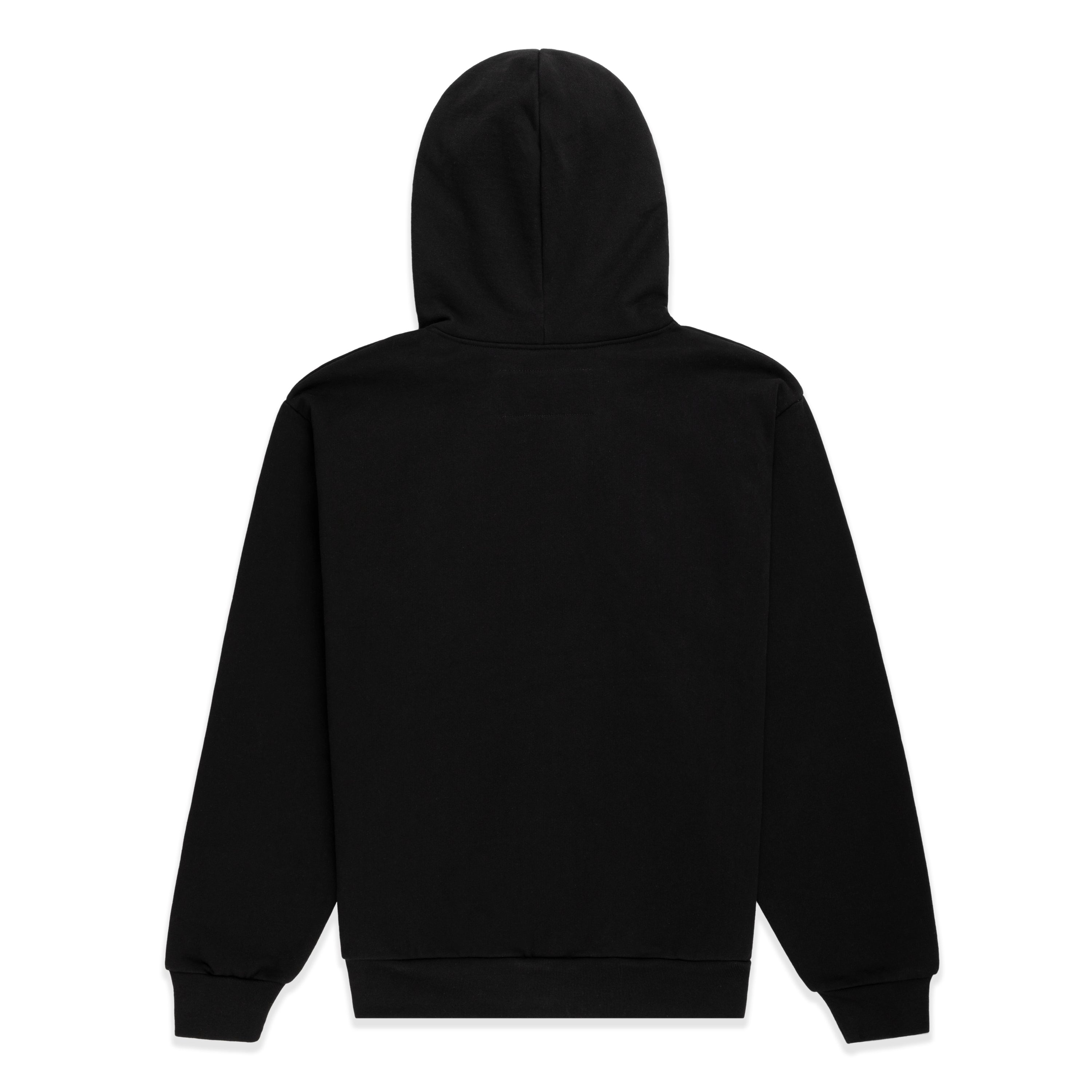 BLACK OG WEB STUDDED ZIP HOODIE | SP5DER | KING SPIDER