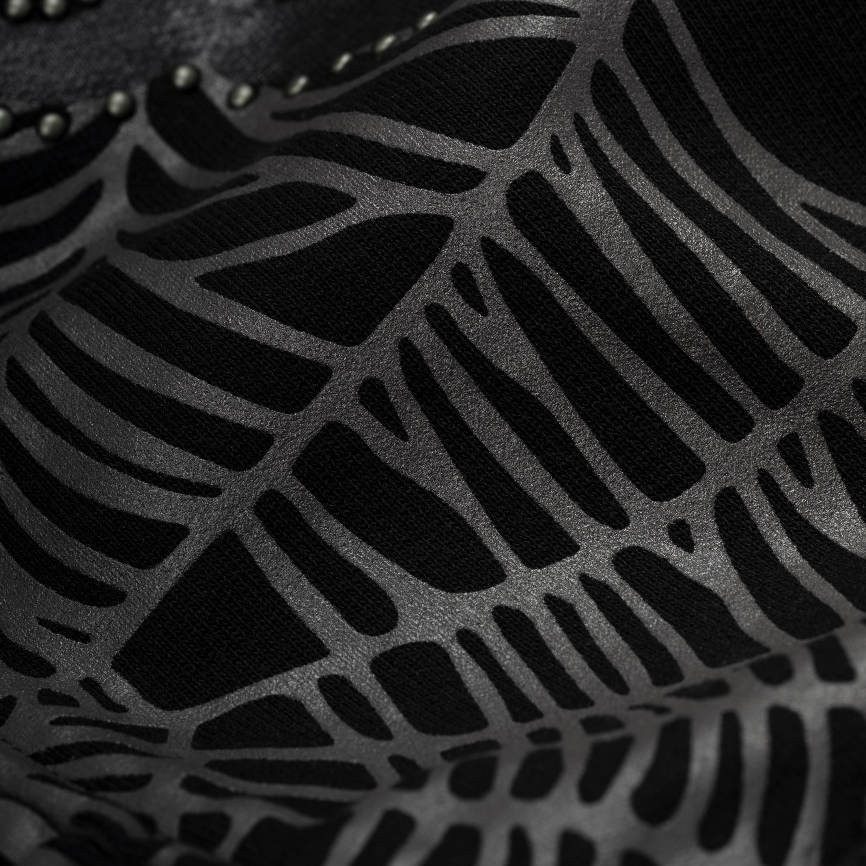 BLACK OG WEB STUDDED ZIP HOODIE | SP5DER | KING SPIDER