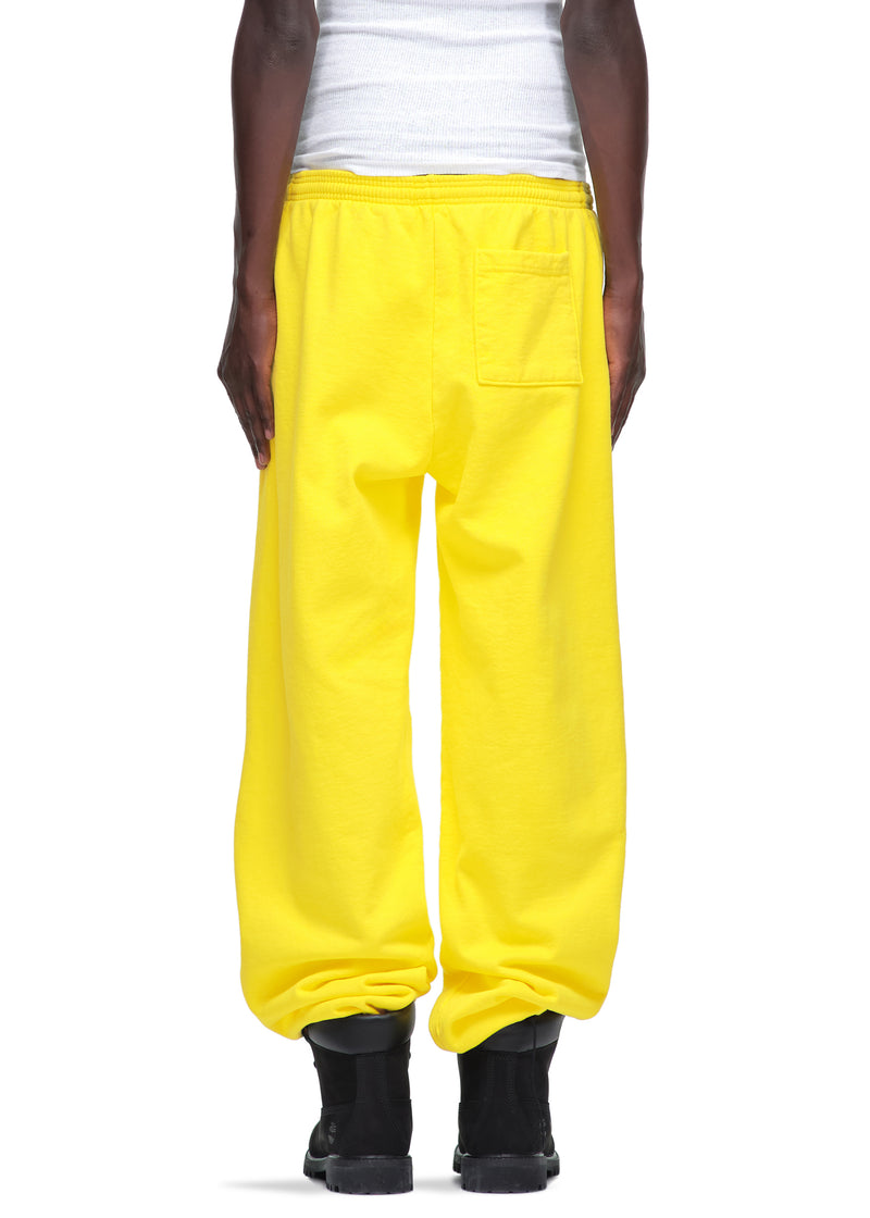 YELLOW LEGACY SWEATPANT MALE MODEL 4