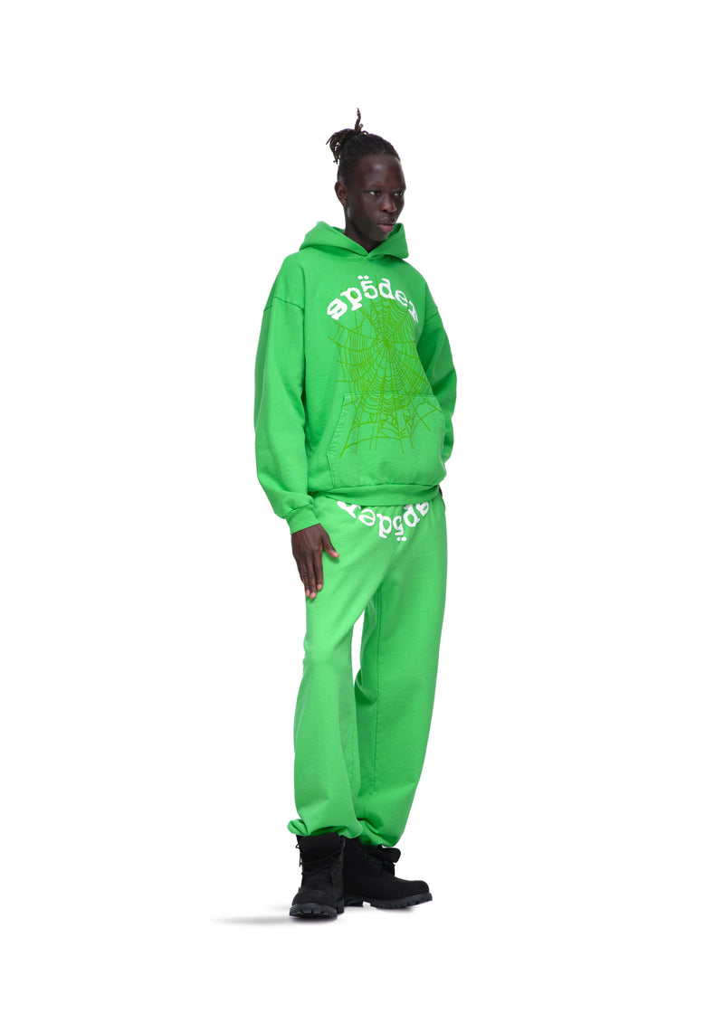 GREEN LEGACY HOODIE MALE MODEL 5