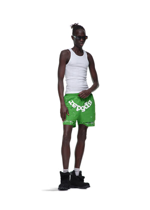 GREEN OG WEB V2 DOUBLE LAYER SHORT MALE MODEL 5