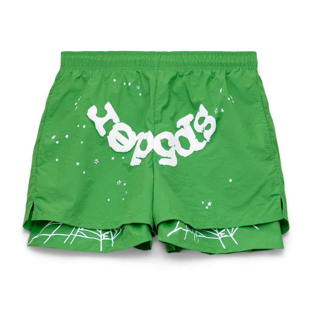 GREEN OG WEB V2 DOUBLE LAYER SHORT