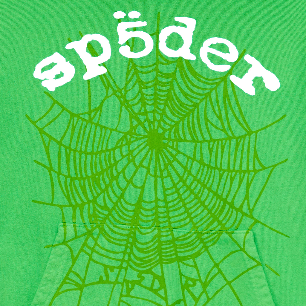 GREEN LEGACY HOODIE DETAIL