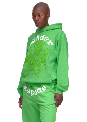 GREEN LEGACY HOODIE FEMALE MODEL 2