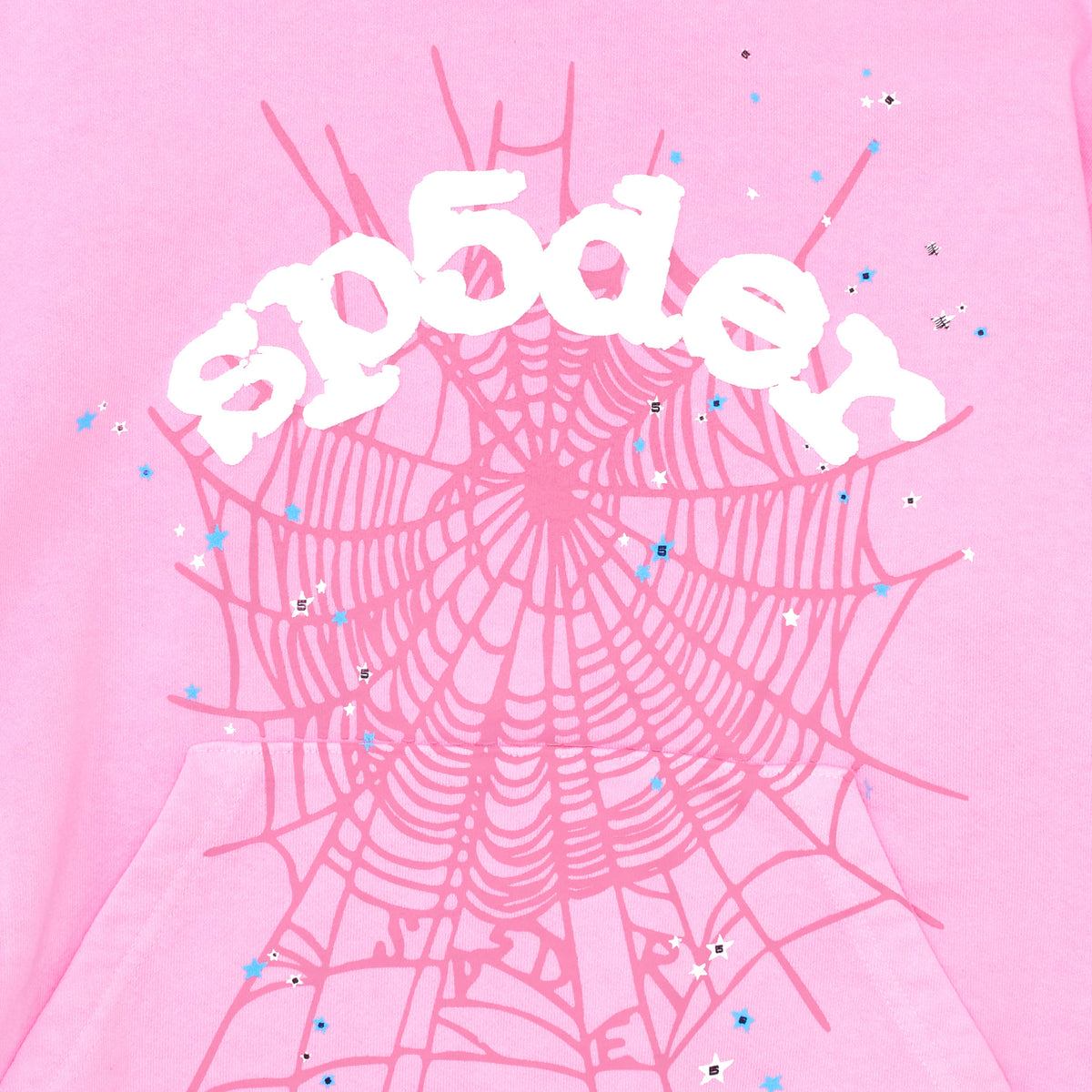 Sp5der Background PINK OG WEB HOODIE | SP5DER | KING SPIDER
