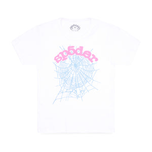 WHITE OG WEB BABY TEE