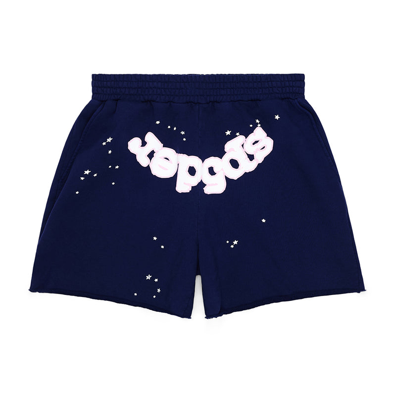 NAVY OG WEB LOGO SWEATSHORT