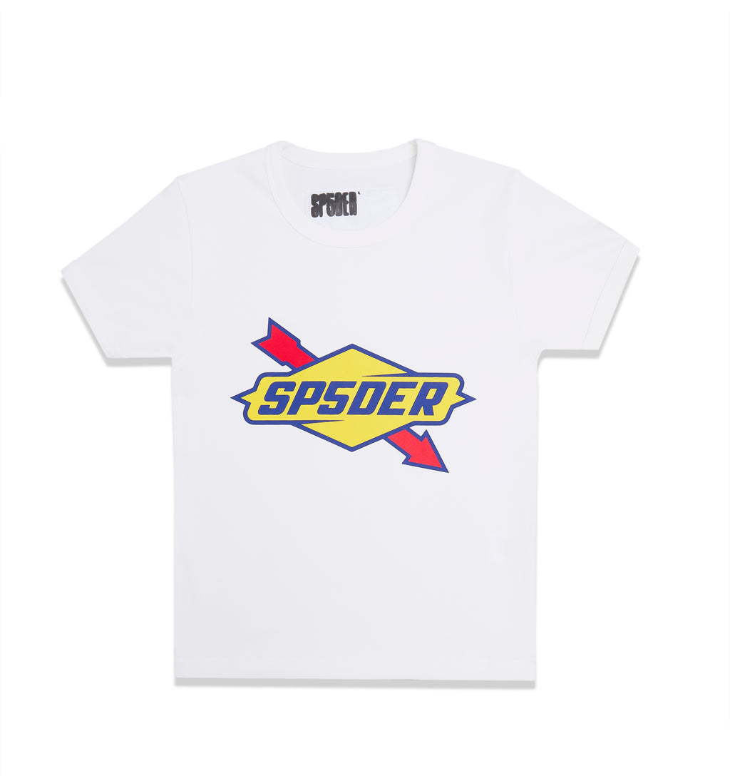 WHITE GAS BABY TEE