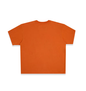 RED ORANGE BIG STAR TEE