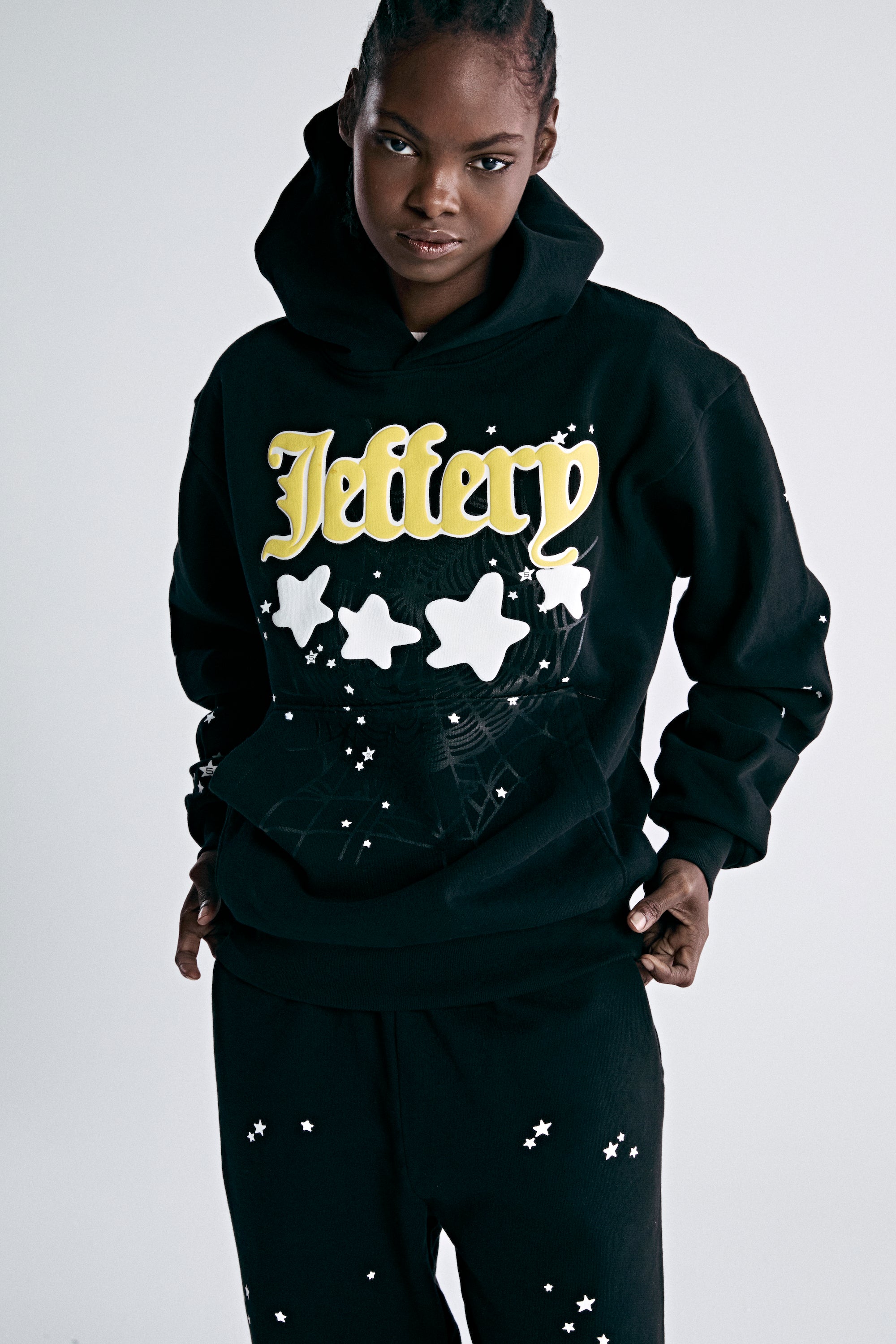 Sp5der Worldwide Jeffery Spider セット 男女M JEFFERY HOODIE | SP5DER | KING SPIDER