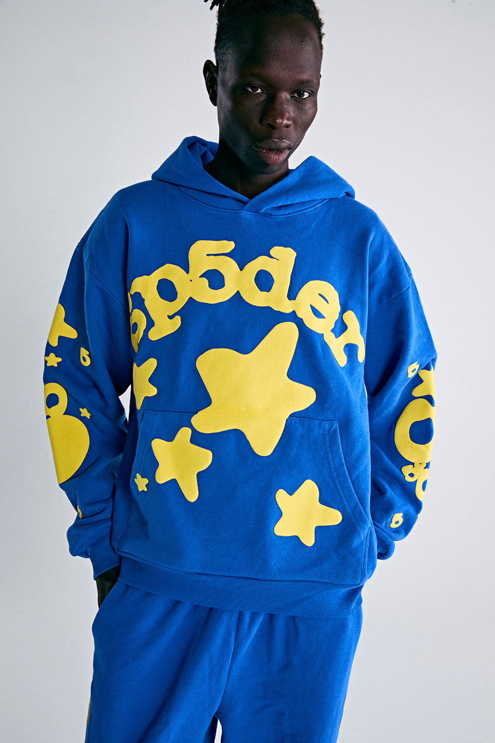 BLUE BELUGA HOODIE | SP5DER | KING SPIDER