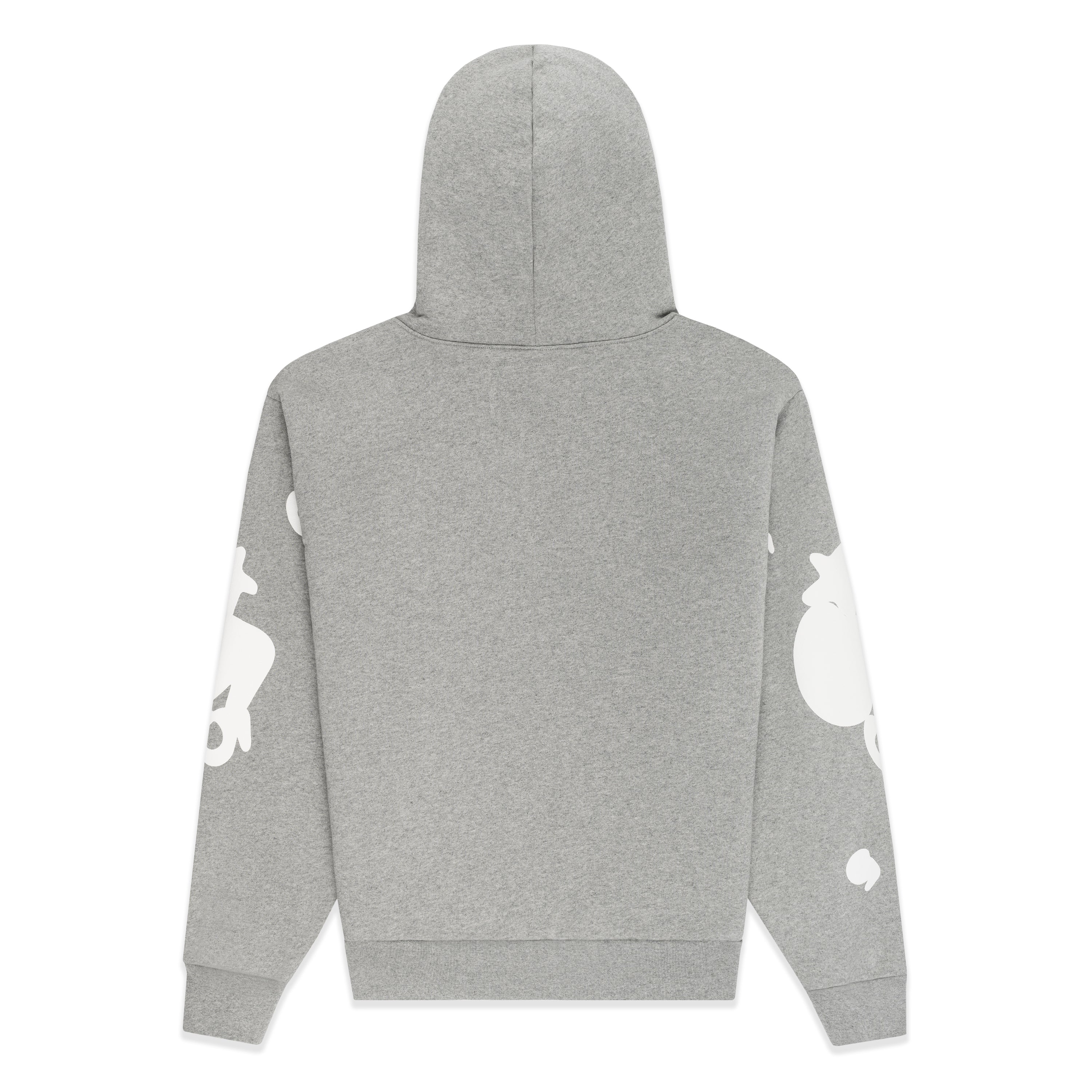 DARK HEATHER GREY BELUGA HOODIE | SP5DER | KING SPIDER