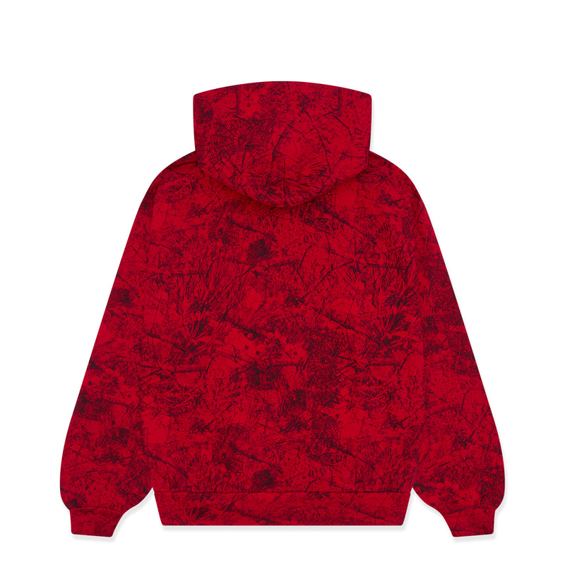 RED OG TREE CAMO HOODIE