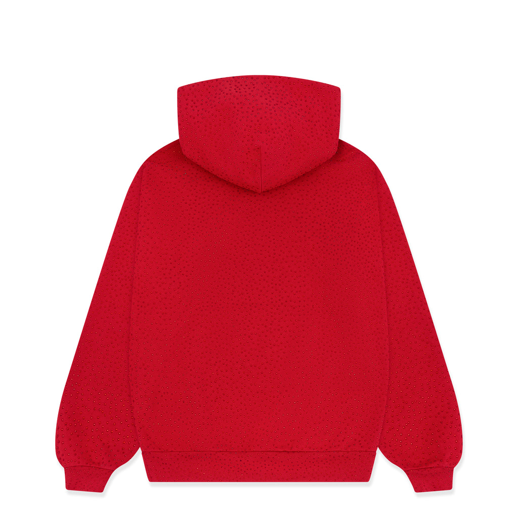 RED WEBSTONE AOP HOODIE