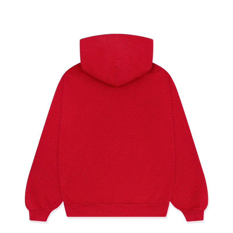 RED WEBSTONE AOP HOODIE