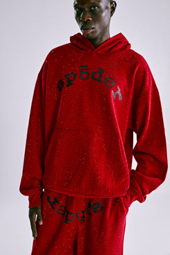 VVS RED HOODIE | KING SPIDER | SP5DER