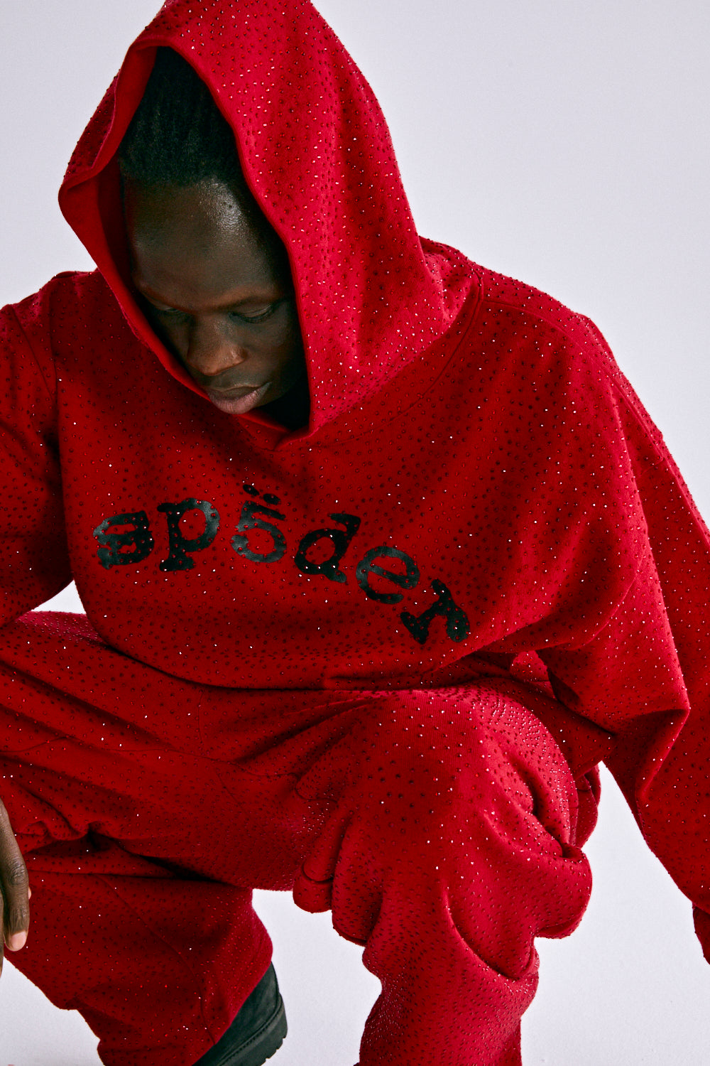 VVS RED HOODIE | KING SPIDER | SP5DER