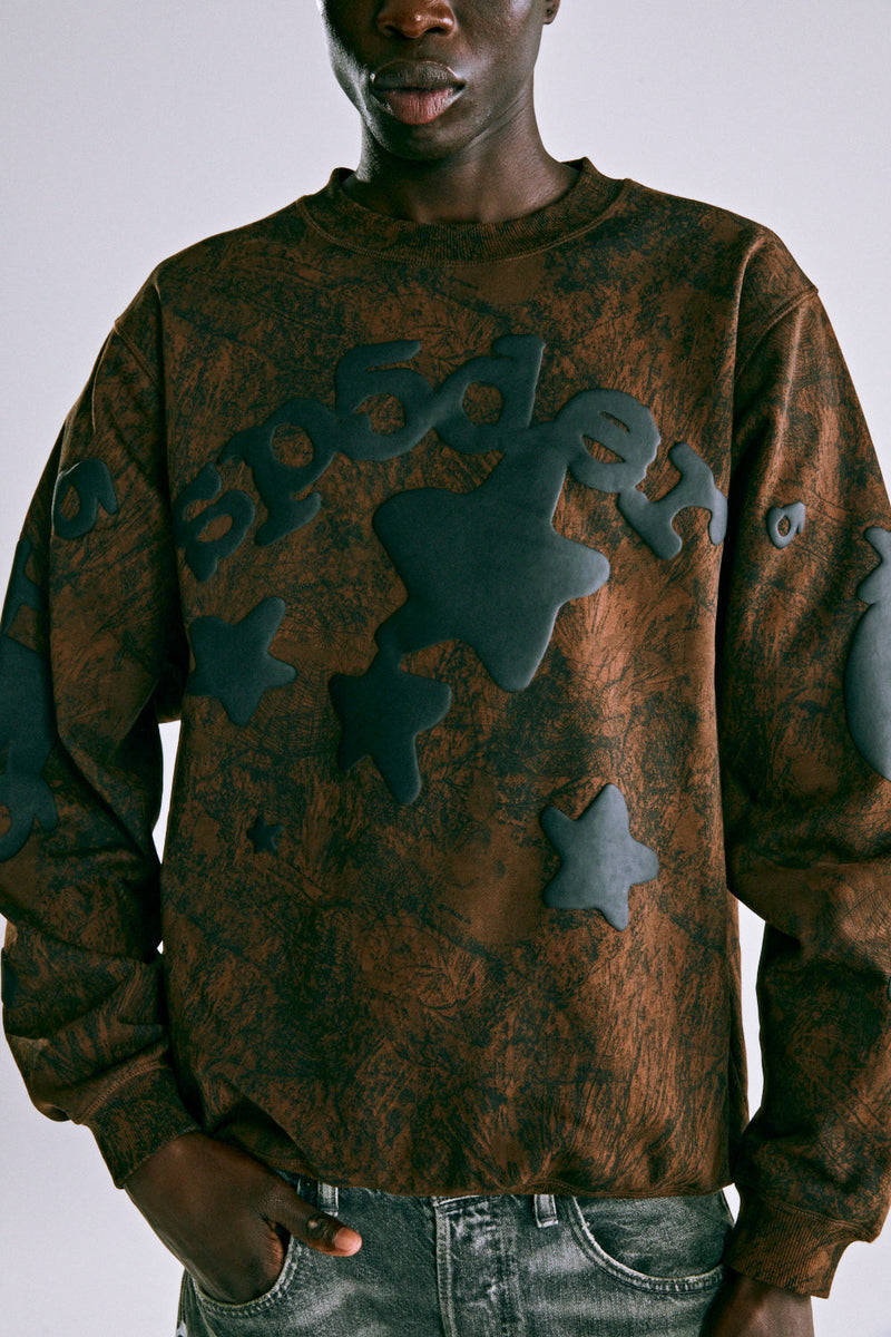 BELUGA REAL TREE CAMO CREWNECK SWEATSHIRT