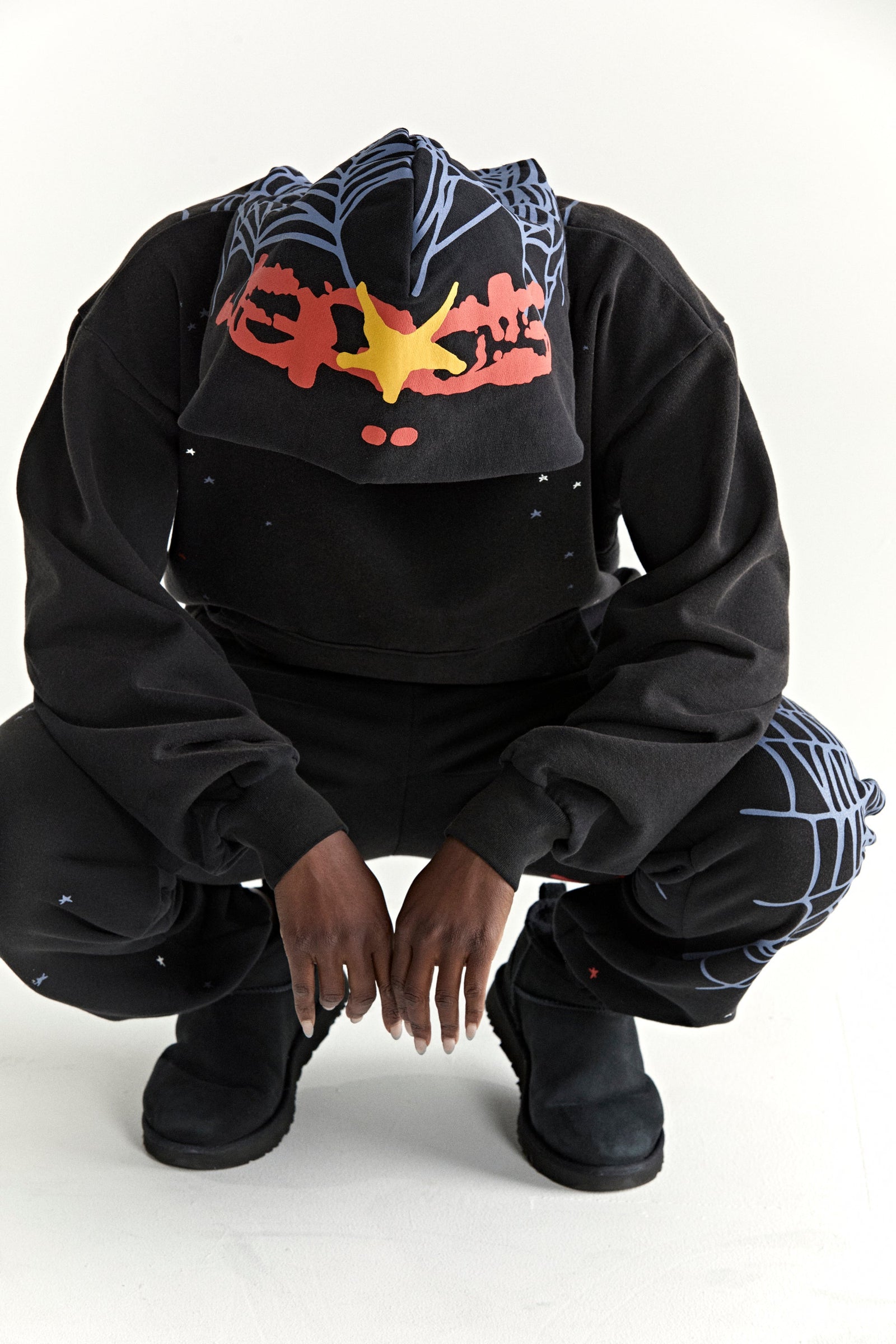 HEAVY WEB  HOODIE SP5DER