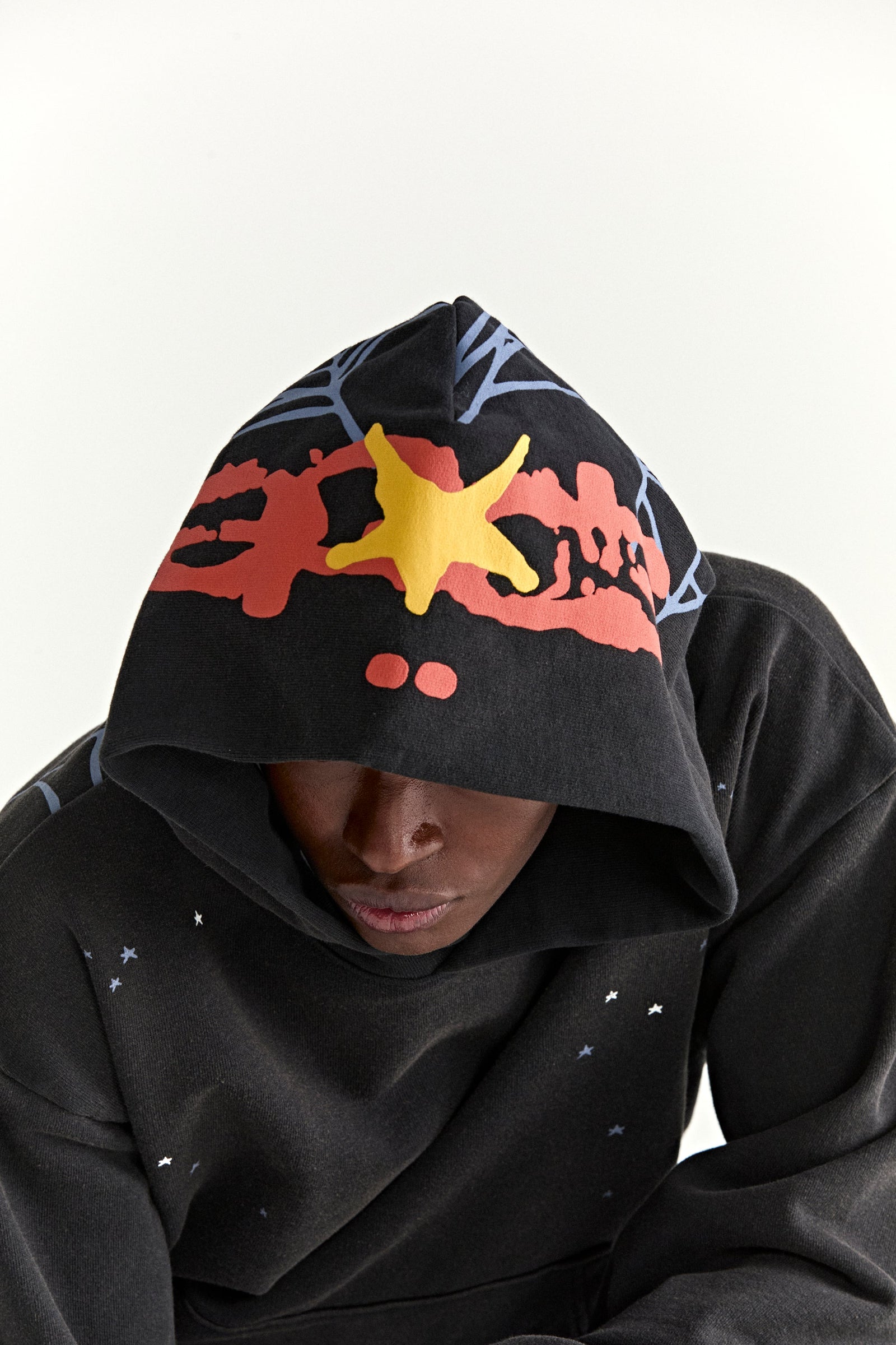 HEAVY WEB  HOODIE SP5DER