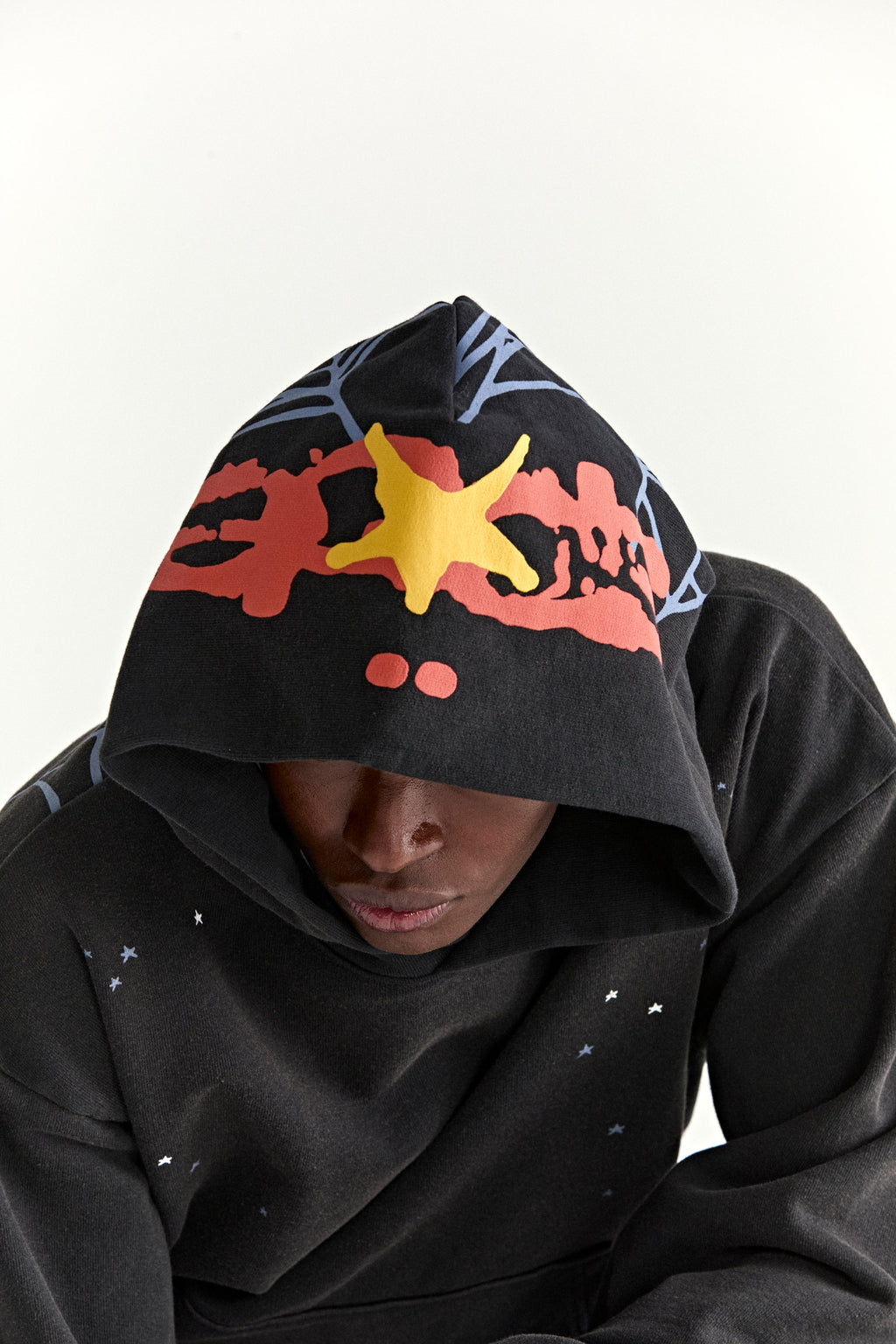 HEAVY WEB  HOODIE SP5DER