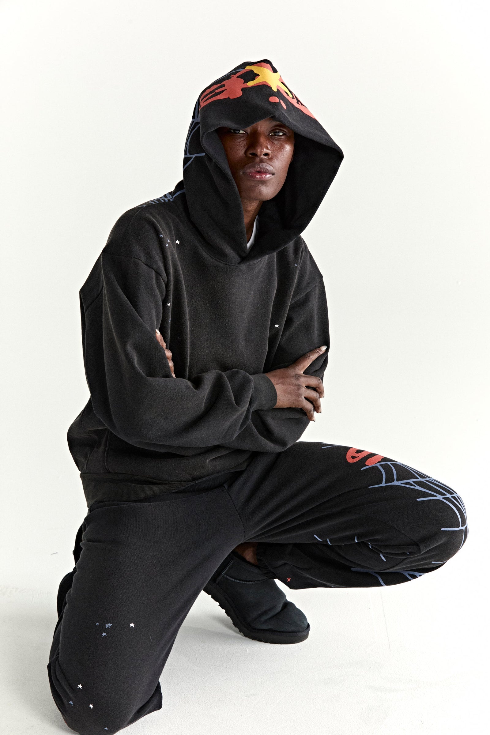 HEAVY WEB  HOODIE SP5DER