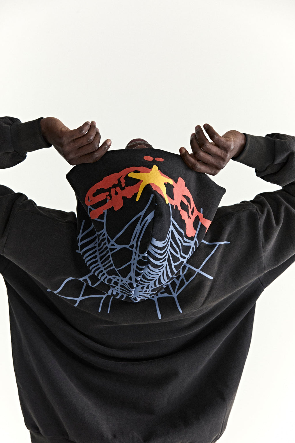 HEAVY WEB  HOODIE SP5DER