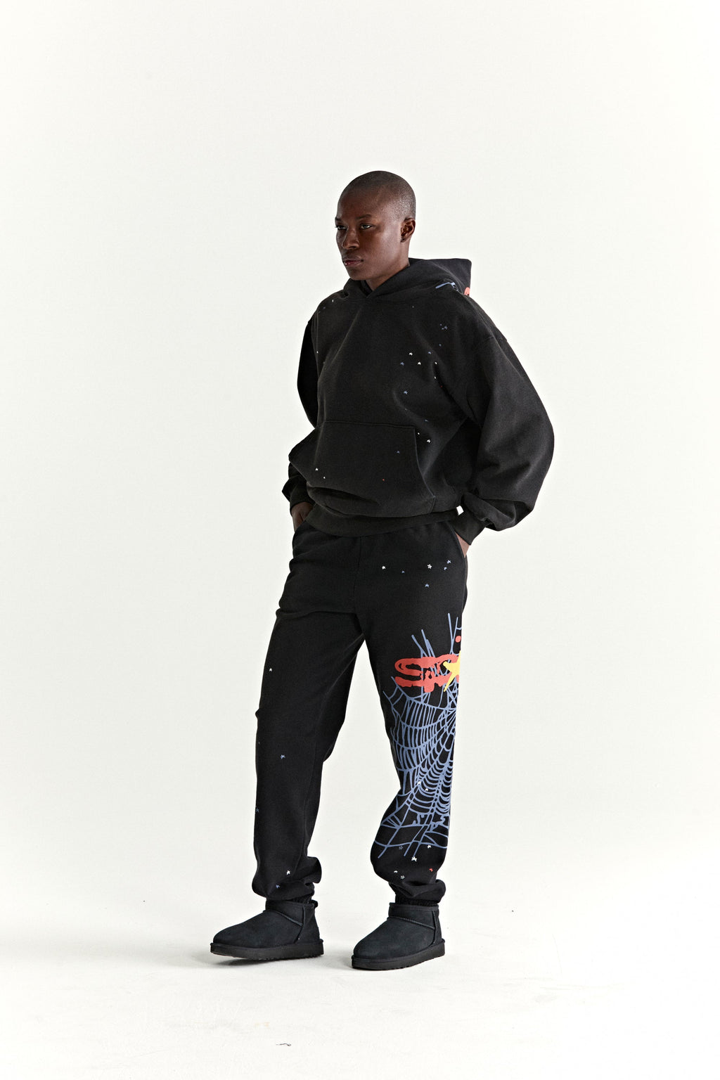 HEAVY WEB  HOODIE SP5DER