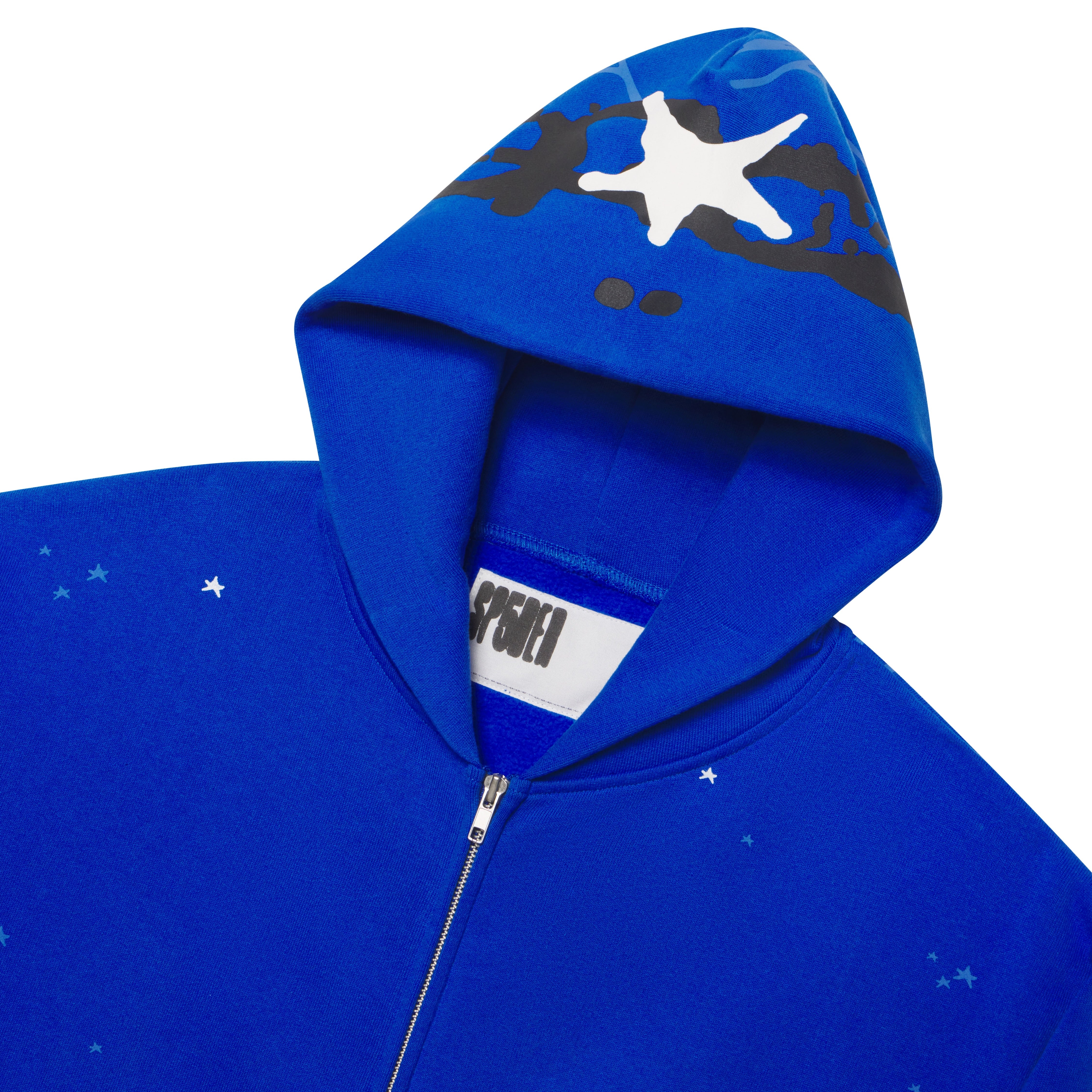 TORY BLUE HEAVY WEB FULL ZIP HOODIE | SP5DER | KING SPIDER