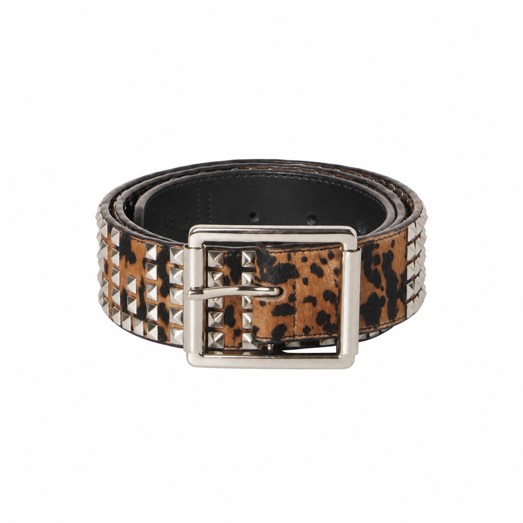 PONY HAIR BELT