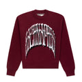 BURGUNDY ARACHNAPHOBIA SWEATER
