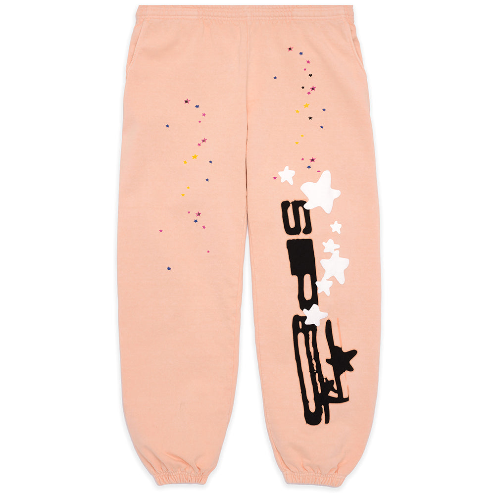 Bellini SP5 sweatpants with puff print "SP5" text and star design down the leg.