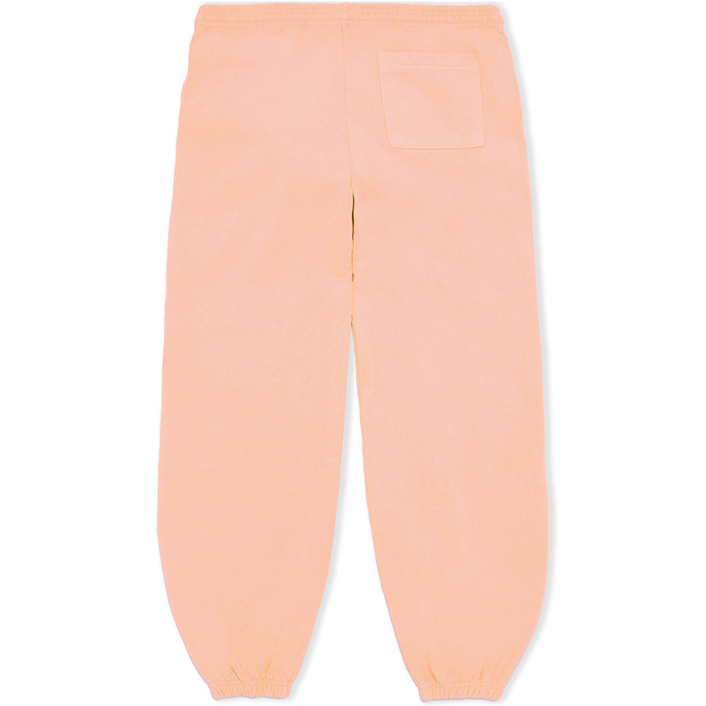 Bellini SP5 sweatpants, light orange 23oz fleece, with back pocket and elastic cuffs.
