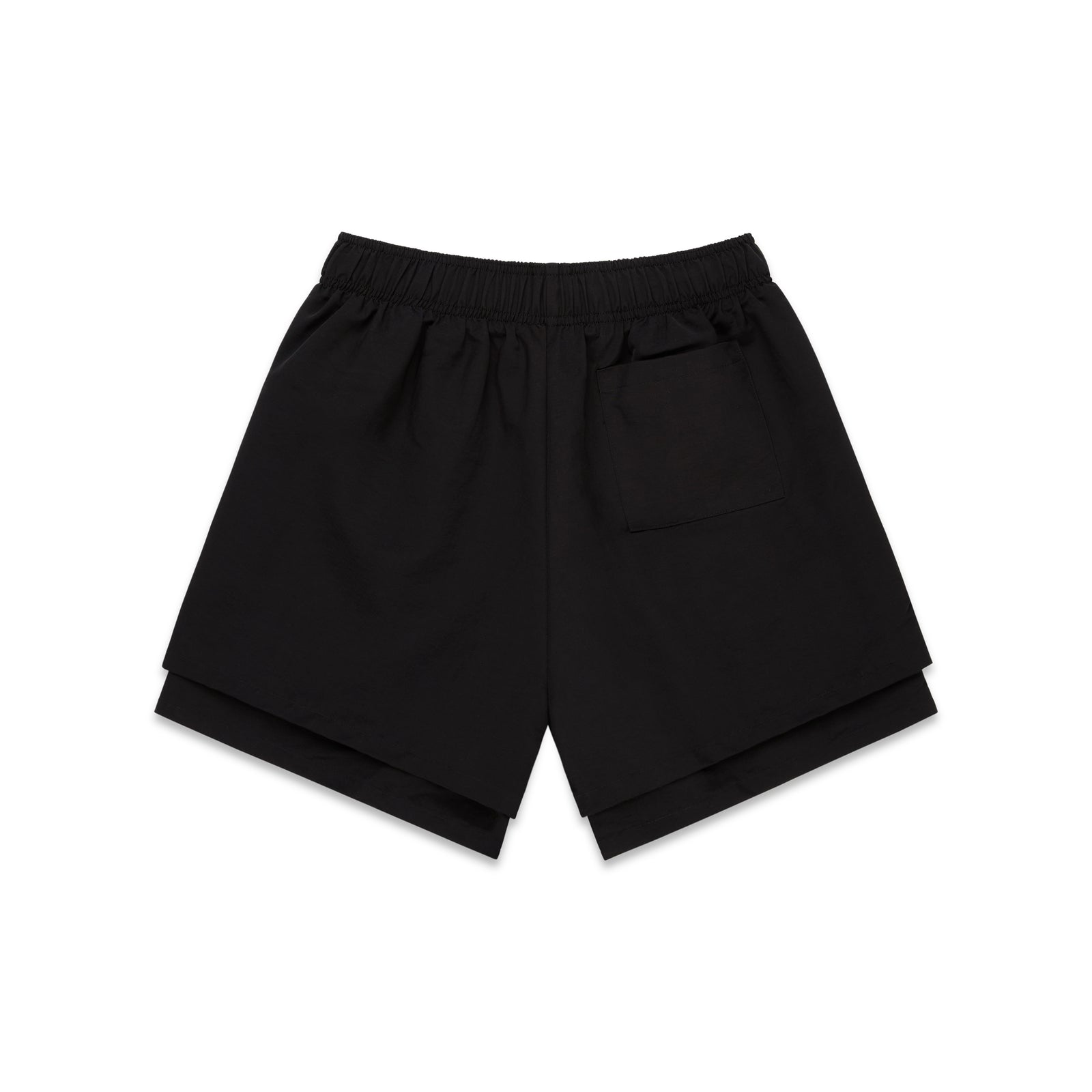 BLACK VAA DOUBLE LAYER SHORT