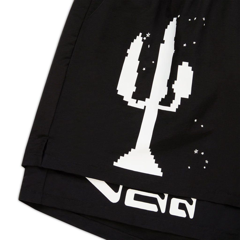 BLACK VAA DOUBLE LAYER SHORT