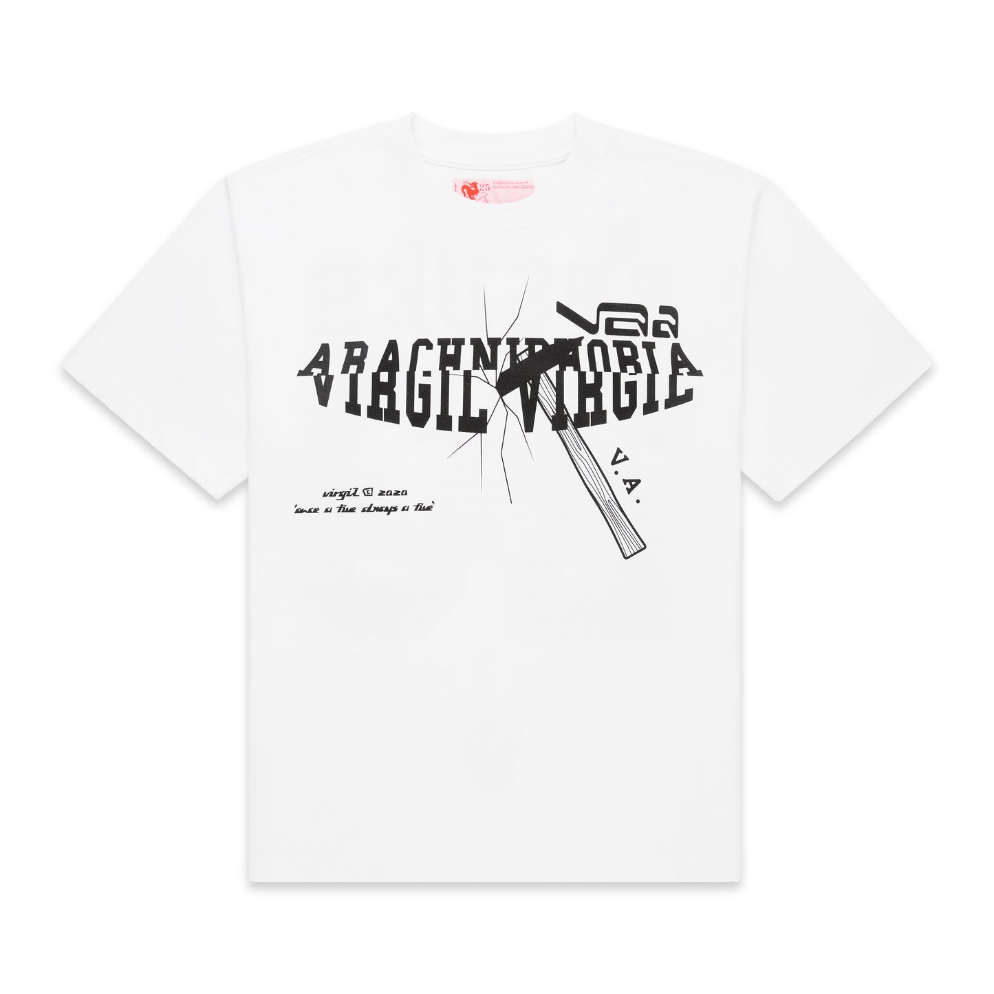 WHITE PYREX TEE