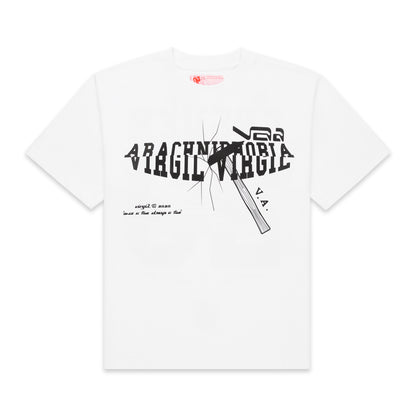 WHITE PYREX TEE