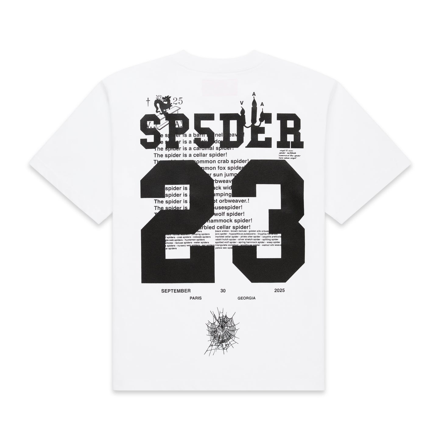 WHITE PYREX TEE