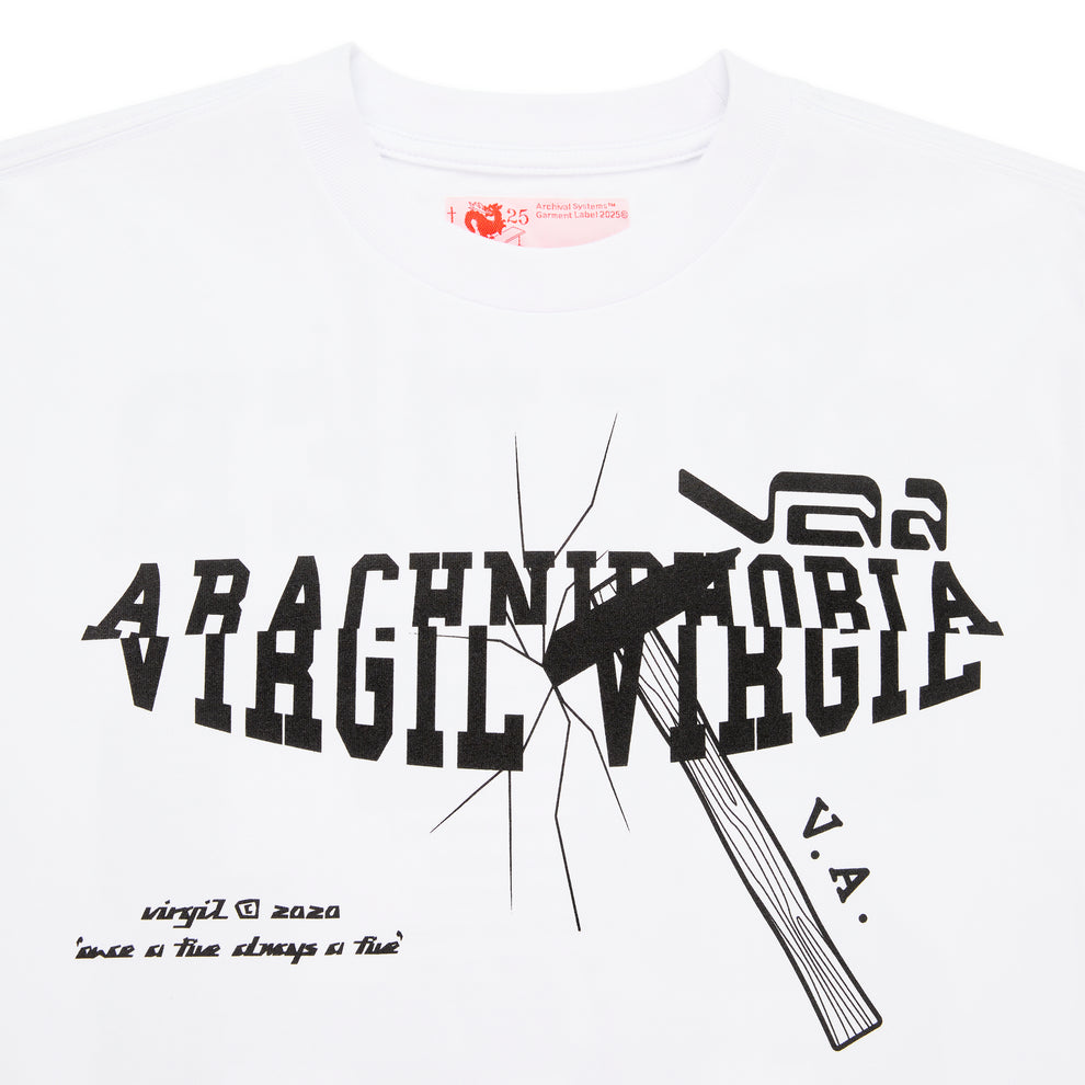 WHITE PYREX TEE
